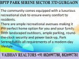 Bptp Park Serene Sale 2 BHK 73 Lac Only Sector 37D Gurgaon Dwarka Expressway  Call Vaibhav Realtors 8826997780