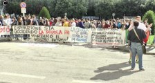 Caserta - Le proteste degli alunni del Buonarroti (20.09.17)