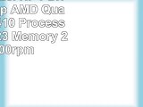 Newest Model HP Pavilion Desktop  AMD QuadCore A86410 Processor 8GB DDR3 Memory 2TB