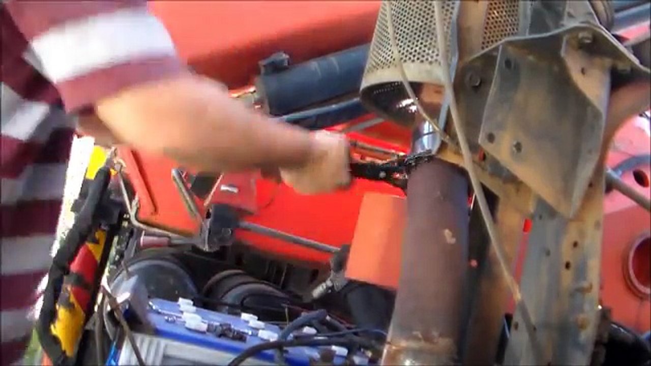 How to fix Truck exhaust with exhaust flex simple and cheap!!