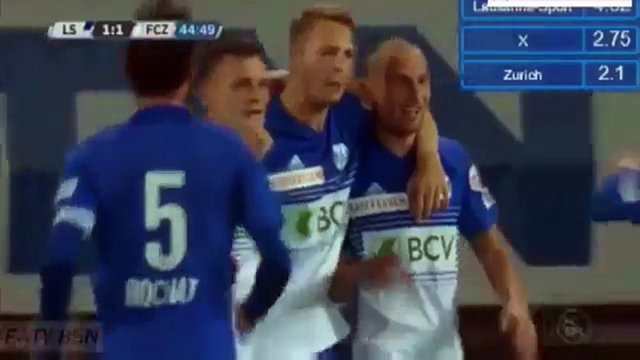 Lausanne 1:1 FC Zürich (Swiss Super League 21 September)