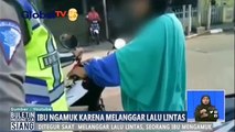 Heboh Video di Medsos Ibu Ngamuk kepada Polisi saat Melanggar Lalu Lintas