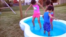 GELLI BAFF Swimming Pool ZIPLINE and Slip n Slide Outdoor Fun