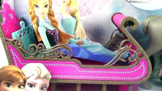FROZEN - Elsa and Anna Sleigh ride - Disney