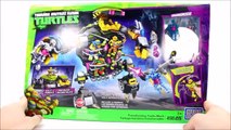 Mega Bloks Transforming Turtle Mech Teenage Mutant Ninja Turtles Speed Build w/ Mickey