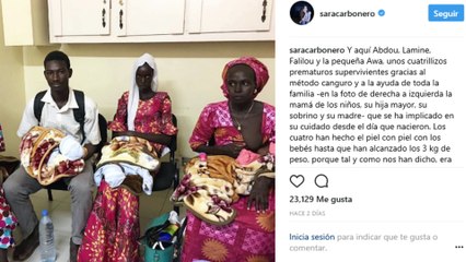 Sara Carbonero comparte todo de su viaje más solidario