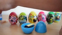 Surprise Eggs Monsters University Toy Story Spongebob Hello kitty Shrek Skylanders Giants Unwrapping