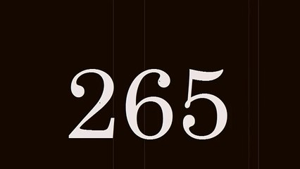 Numbers 1 to 1000 (Animated)