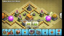 Clash of Clans : Town Hall 5 Best Defense (CoC TH5) War Base Layout Defense Strategy