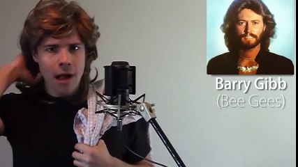 Thích thú trước tài năng giả giọng 22 ca sĩ nam nổi tiếng trên thế giới