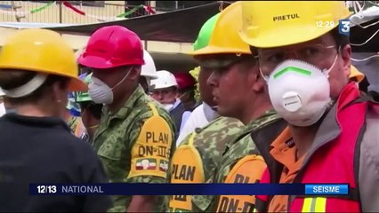 Séisme au Mexique : les recherches touchent à leur fin