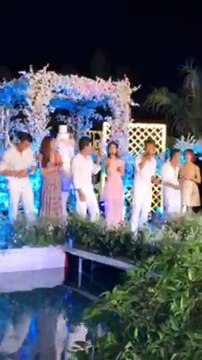 Dàn sao hát tưng bừng chúc mừng đám cưới của Nguyệt Ánh
