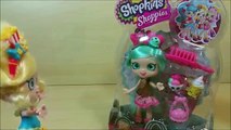 Shoppies Peppa Mint Rescued by Popette Shopkins New Dolls+Toy Review Muneca Juegetes