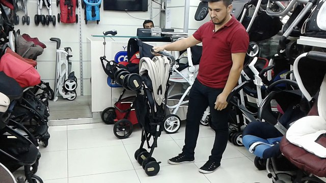 Ayhancocuk Babyhome BH-104 Lüx Tam Yatarlı Baston Bebek Arabası