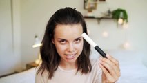 Super Glowy Skin   Makeup with No Foundation! | Ingrid Nilsen