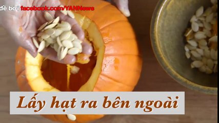 Cách rang hạt bí ngô