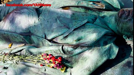 Bức tượng bị sờ "của quý" đến nhẵn bóng để cầu tự