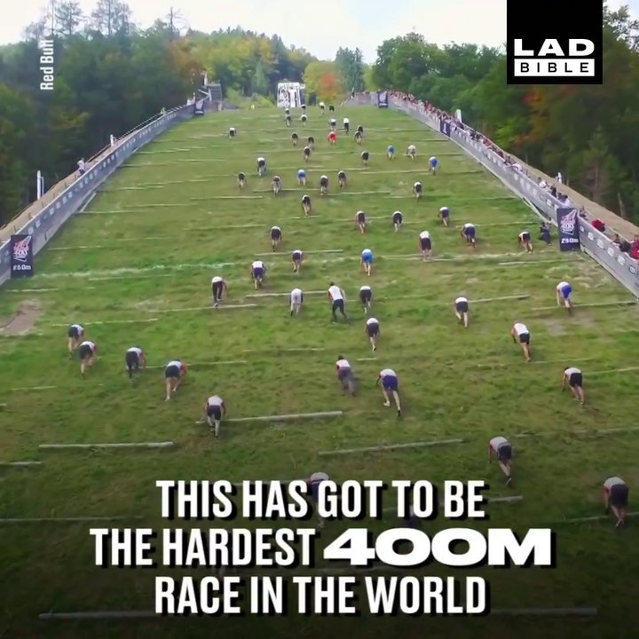 Les 400m les plus durs du monde - Course extrême dans une pente vertigineuse