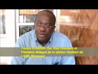Interview de Francis OUEGNIN (1ère journée de Ligue 1 : SOA -- ASEC)