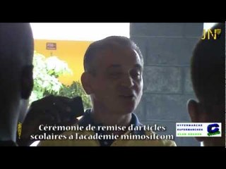 Don Issam Fahkry aux Académiciens