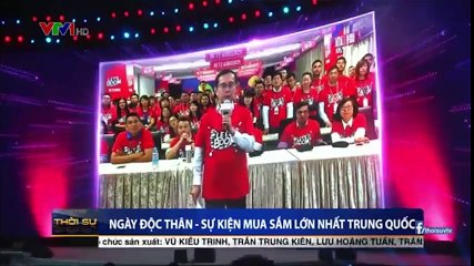 Người Trung Quốc đổ xô đi mua sắm trong ngày độc thân (11/11)