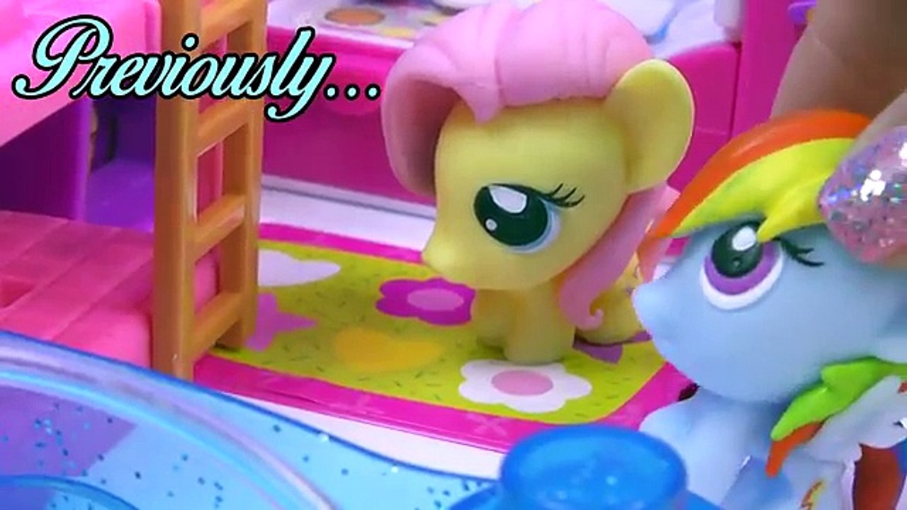 MLP Fashems Rainbow Dash Shopkins Wild BEAR ROAD TRIP RV Camper My Little Pony Video Part 7