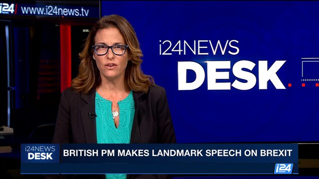 i24NEWS DESK | British PM makes landmark speech on Brexit | Friday, September 22nd 2017