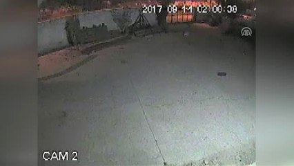 Depodaki Mazot Hırsızlığı Güvenlik Kamerasında