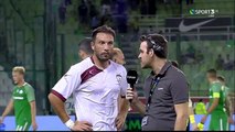 Παναθηναϊκός-ΑΕΛ 2-0 2017-18 Κύπελλο Θωμάς Ναζλίδης δηλώσεις