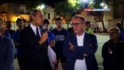 1° memorial “Sen. Avv. G. Scamarcio": un omaggio sportivo alla storica figura politica andriese