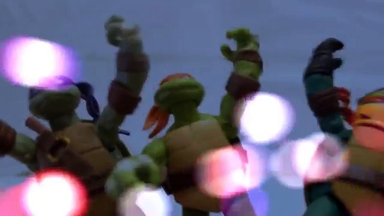 TORTUGAS NINJA show 6: la tortu-moto 2.0 - stop motion