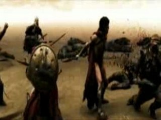 300 SLOW MOTION STELIOS AND ASTINOS FIGHT SCENE