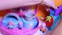 Peppa Pig Mini Pizzeria How To Make Play Doh Pizza Peppa Pig Chef Peppa Play Sets