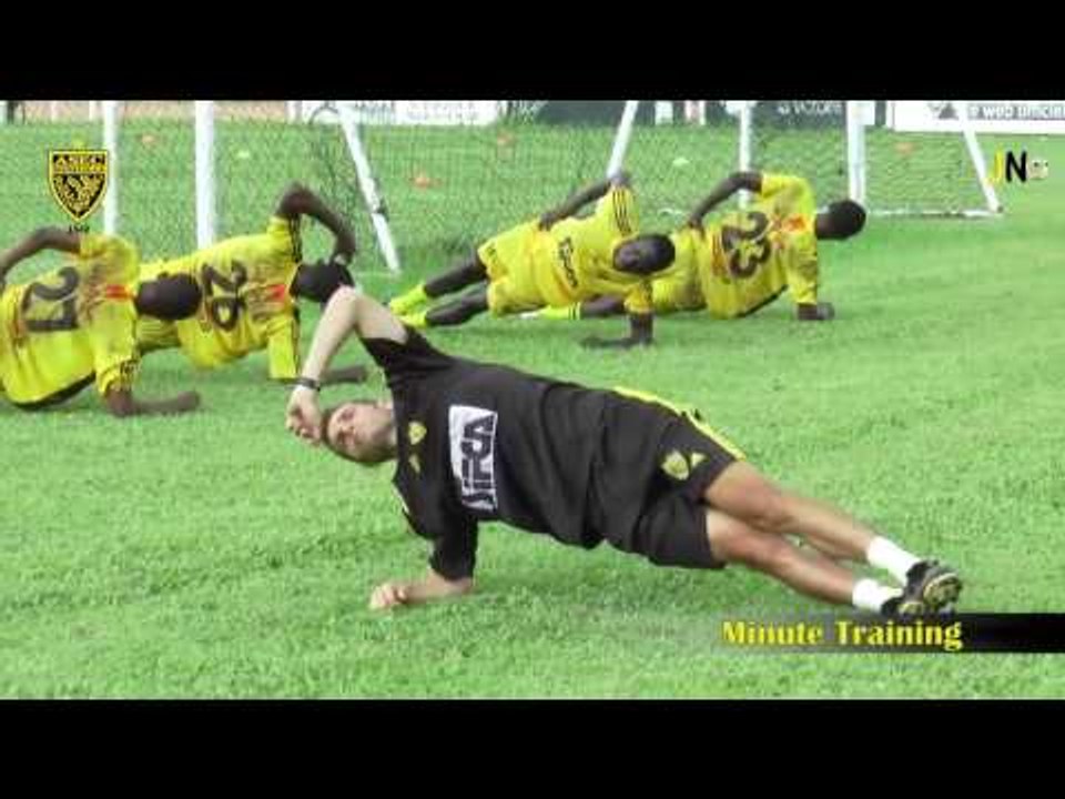 La minute Training N°2 (Saison 2016-2017)