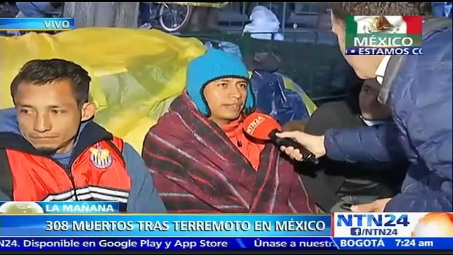 Inicia la fase crítica de 72 horas para hallar sobrevivientes bajo los escombros en México