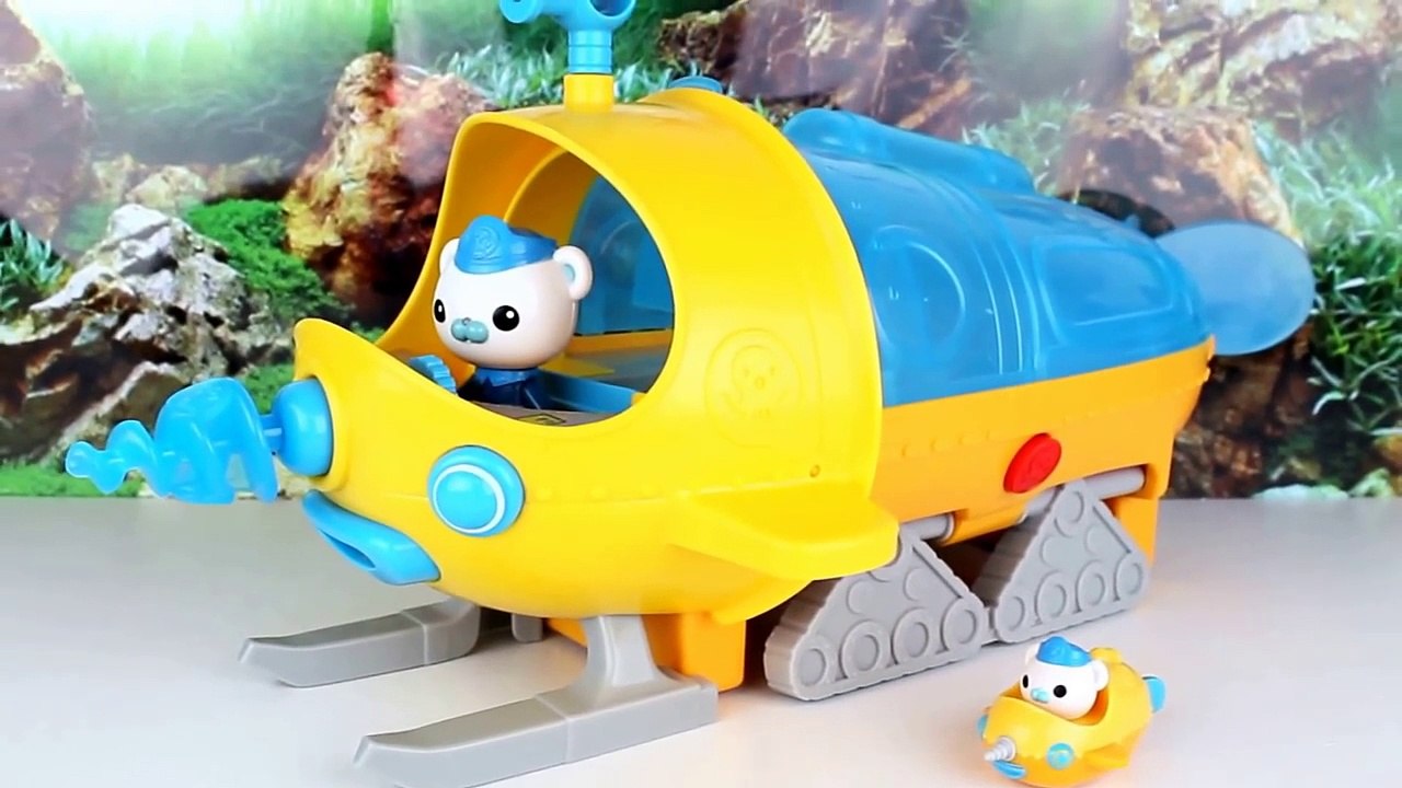 Octonauts Gup Speeders Gup S, Gup D, Gup O, Gup B