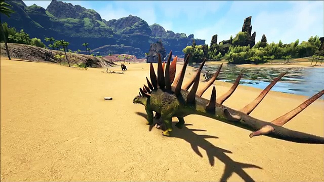 KENTROSAURUS FIRST LOOK! THE BEST NEW DEFENSE DINO! - Ark: Survival Evolved