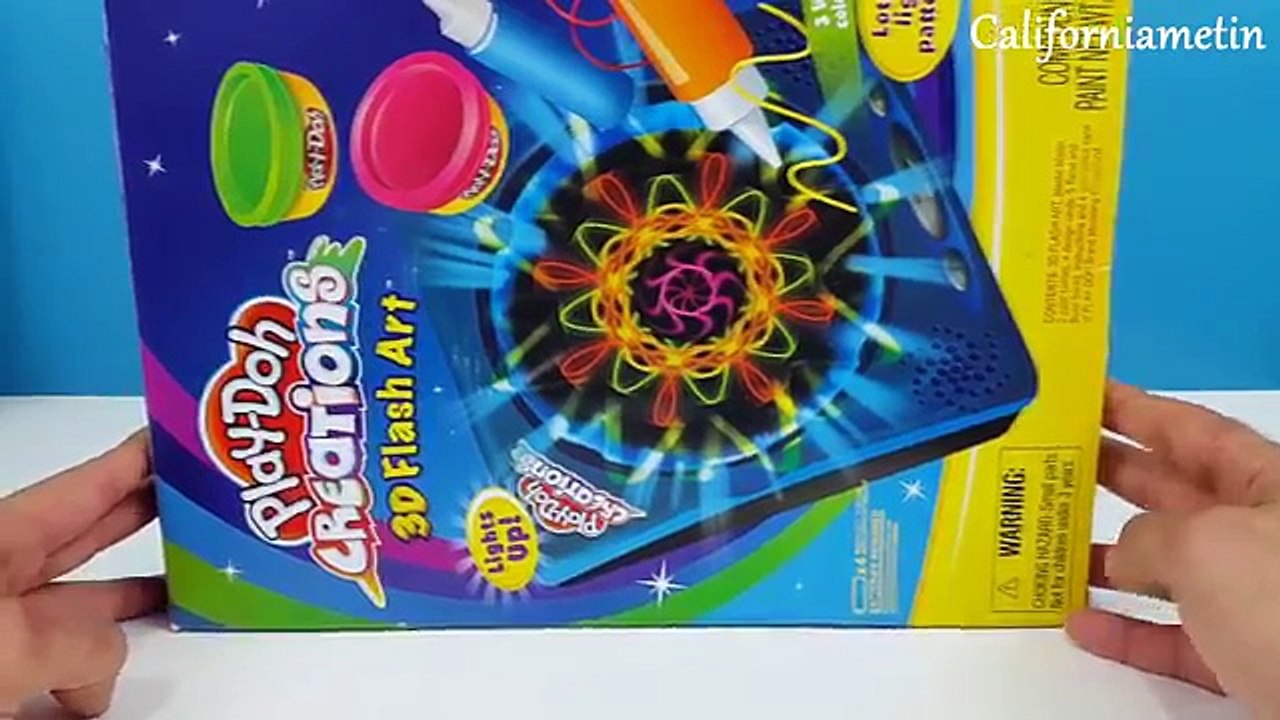 Play Doh Creations 3D Flash Art Lights Up