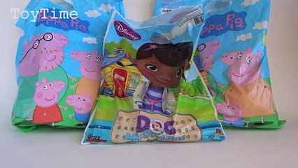 Porc cadeaux fantoche Voir létablissement Peppa george doc mcstuffins showbags surprise funtoys peppa
