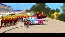 100 Yellow Spiderman & Disney Pixar Cars McQueen Colors & Nursery Rhymes with Action