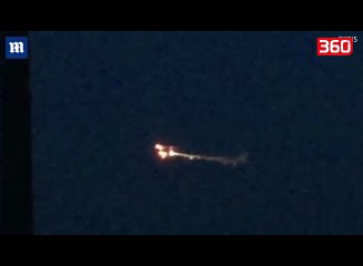 Filmohet ufo ne qiell gjate nates (360video)