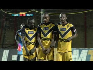 17e journée Ligue 1 ASEC Mimosas -Séwé Sports  mi-temps 2