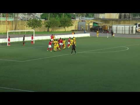 8es de finale de la coupe de la ligue ASEC Mimosas - WAC mi-temps 1