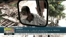 México: 20 muertos y miles de casas dañadas en Jojutla por sismo