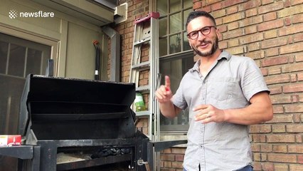Life hack: the cheapest way to start a barbecue