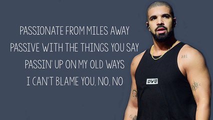 Drake - Passionfruit [lyric video]