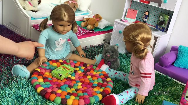 American Girl Doll Sleepover Routine ~ Featuring Sleepover Sets