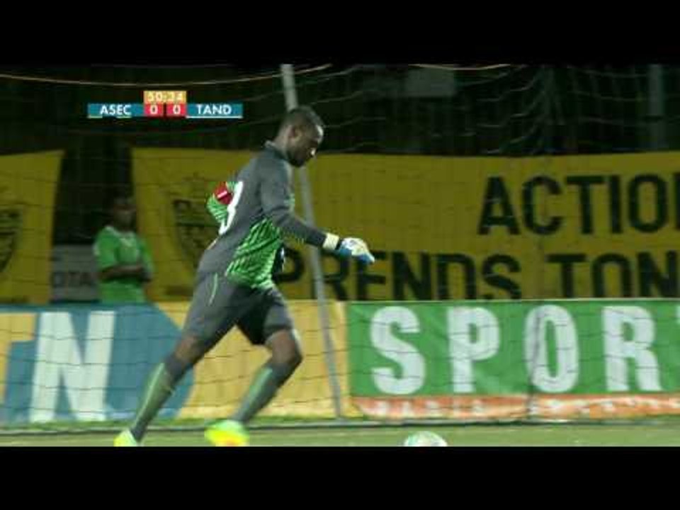 19e journée ligue 1 ASEC Mimosas   AS Tanda seconde mi temps