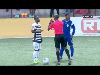 21ème journée ASEC Mimosas   AFAD 1ère mi temps