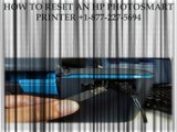 How to Reset an HP Photosmart Printer 1-877-227-5694